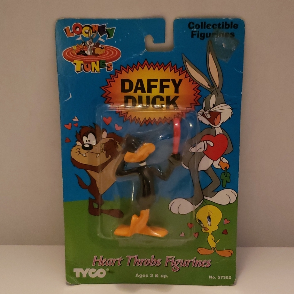 Vintage Daffy Duck Figure Sealed on Card - Picture 1 of 11